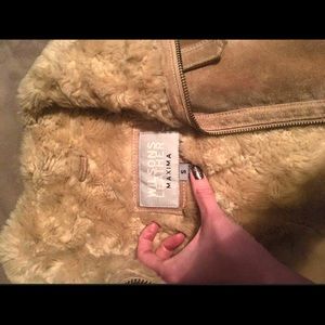 Wilson Leather and suede coat